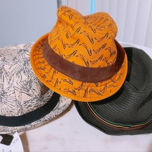 3 Hats for a little over the price of one. One still has a tag for 14.99